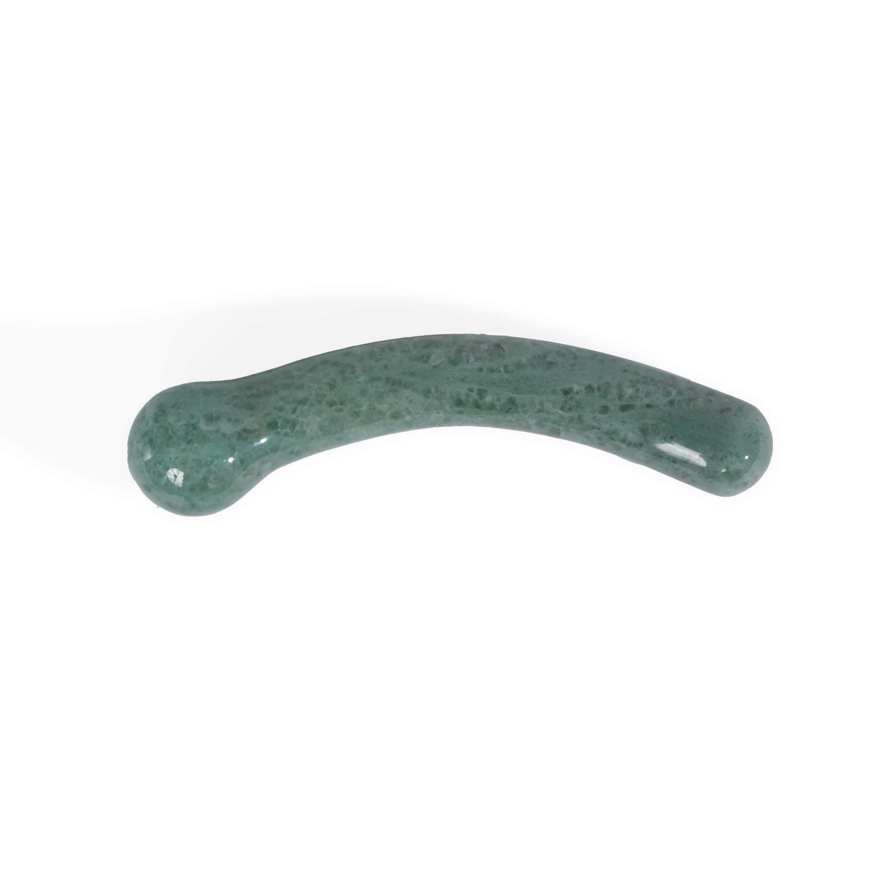 Amrita Wand | Indian Jade Crystal G-Spot Wand  YoniEgg.com