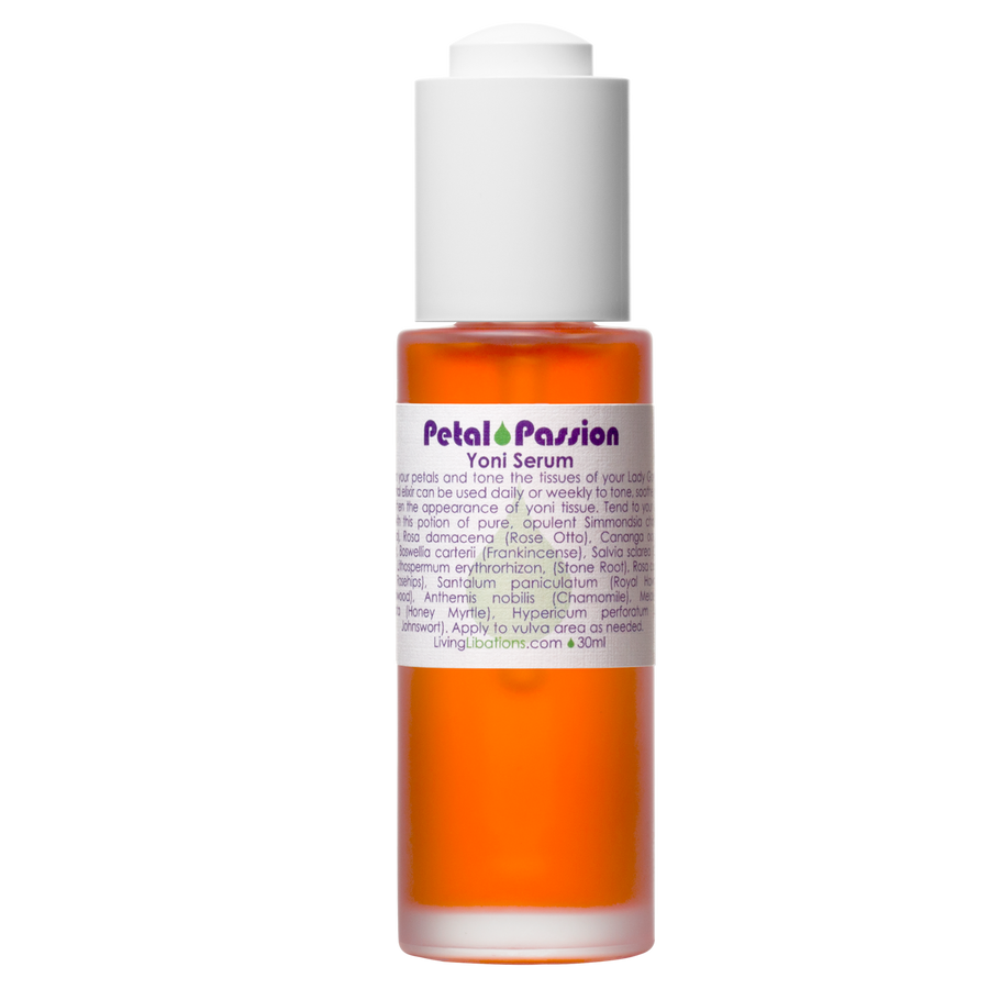 Petal Passion Yoni Serum to lube delicate tissues