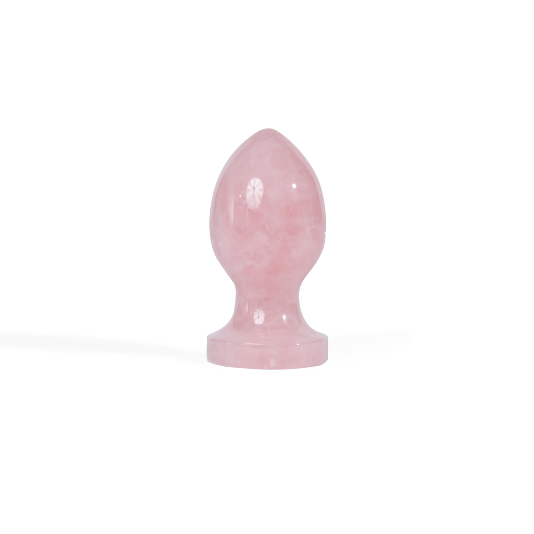 Rose Quartz Butt Plug