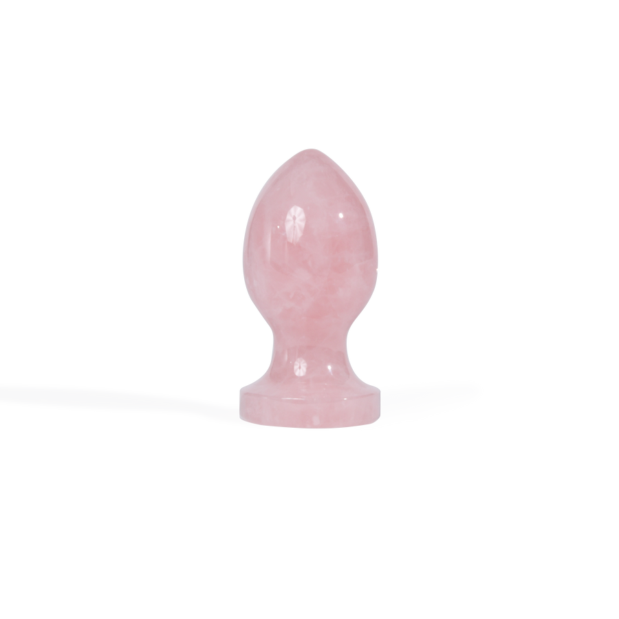 Rose Quartz Butt Plug