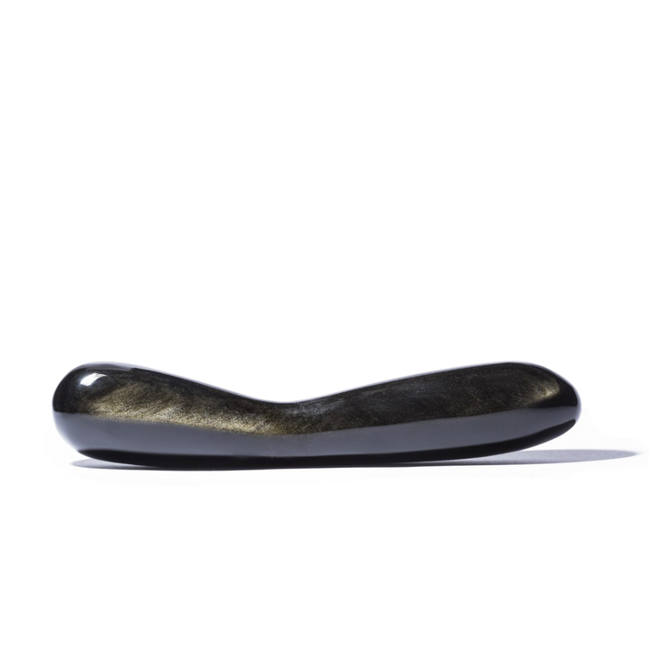 Pele Curve - Black Obsidian Massage Wand
