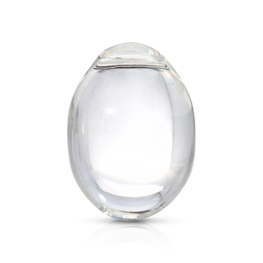 clear glass yoni egg