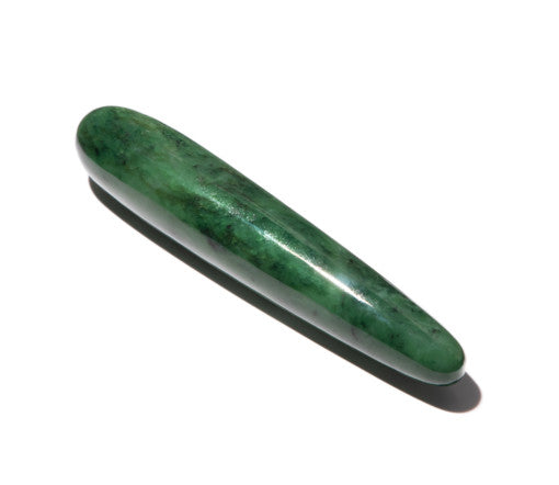 Green Jade Massage Wand for crystal healing