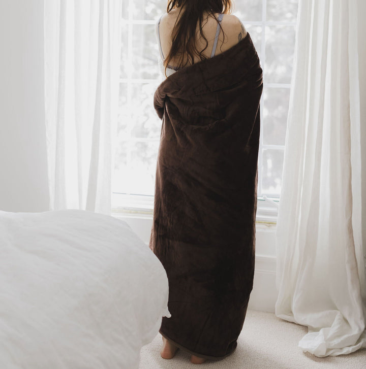 Best Sex Blankets are Waterproof blanket - Free Bleed® Blanket - Cocoa