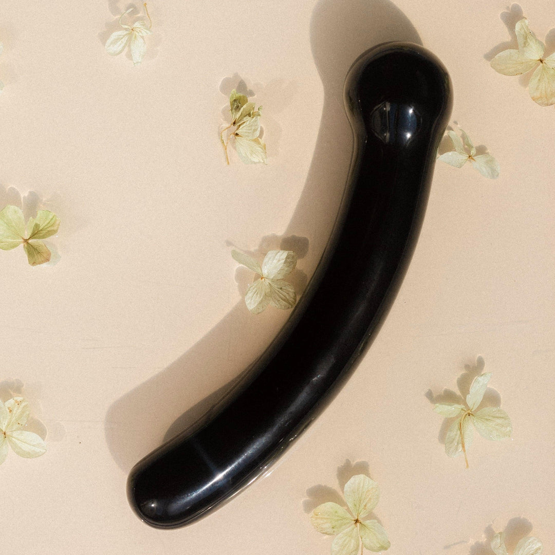 Black Obsidian Amrita Wand® - WAANDS™ Crystal Sex Toys