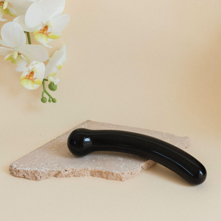 Black Obsidian Amrita Wand® - WAANDS™ Crystal Sex Toys