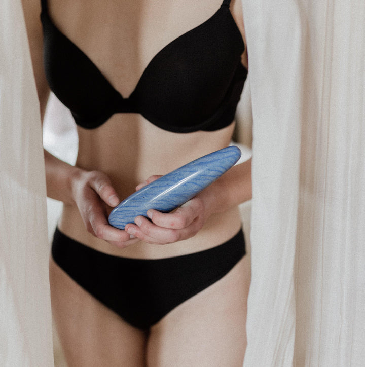 Blue Quartz Pleasure Wand Image