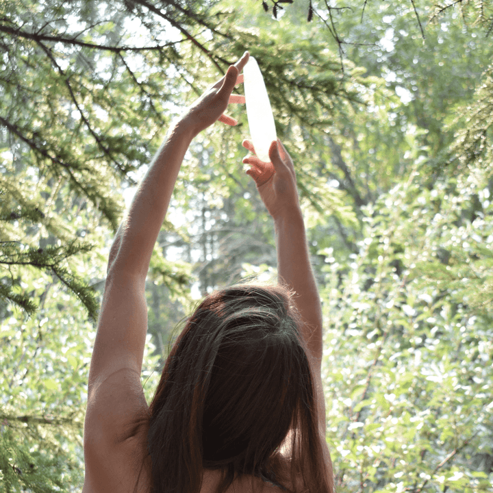Clear Quartz Crystal Pleasure Wand - WAANDS™