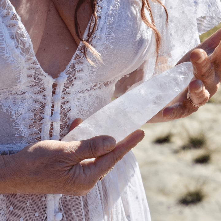 Clear Quartz Crystal Wand - WAANDS™