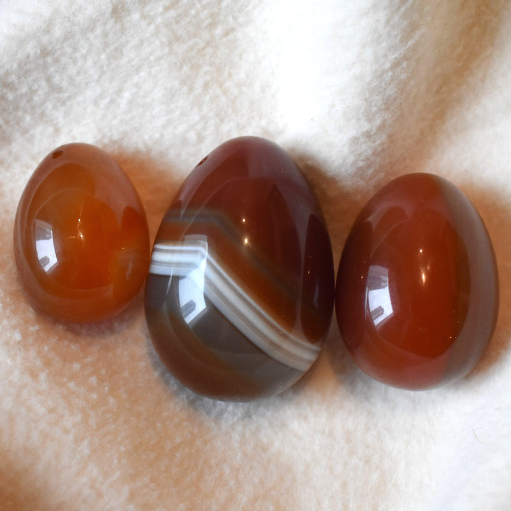 Red Carnelian Yoni Egg - WAANDS™ Crystal Sex Toys