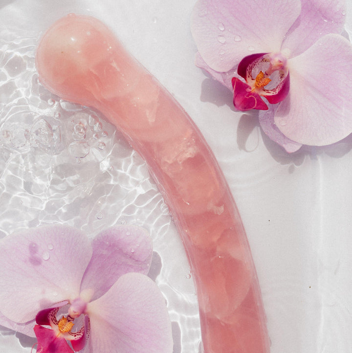 Rose Quartz stone is believed to promote healing and prosperity on your spiritual journey