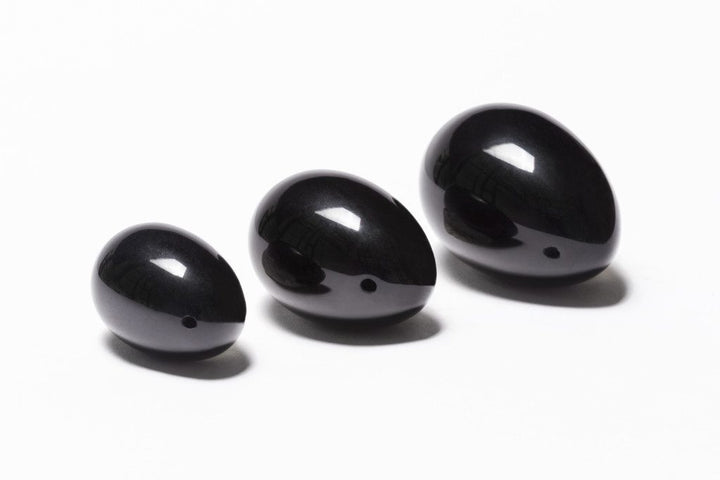 Black Obsidian Yoni Egg “La Luna”