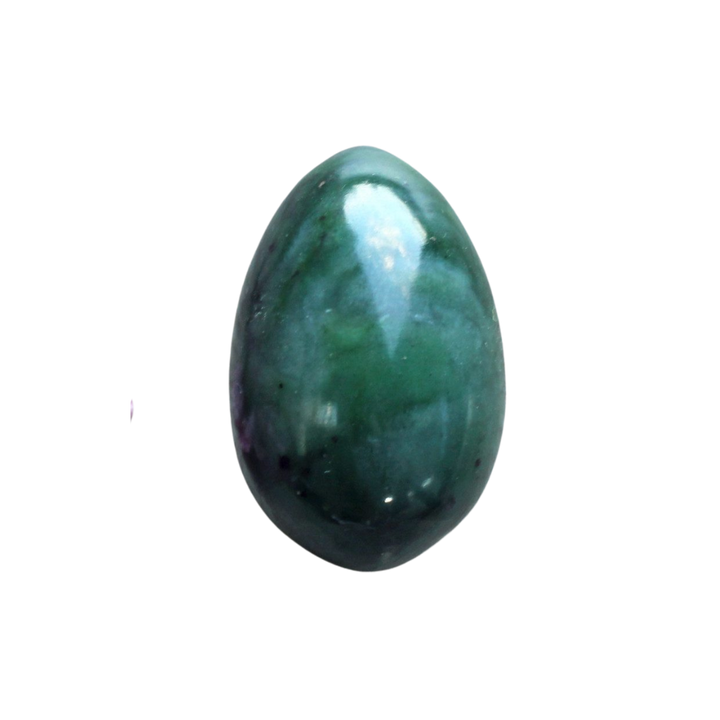 Siberian Jade Egg “Forest Nymph”