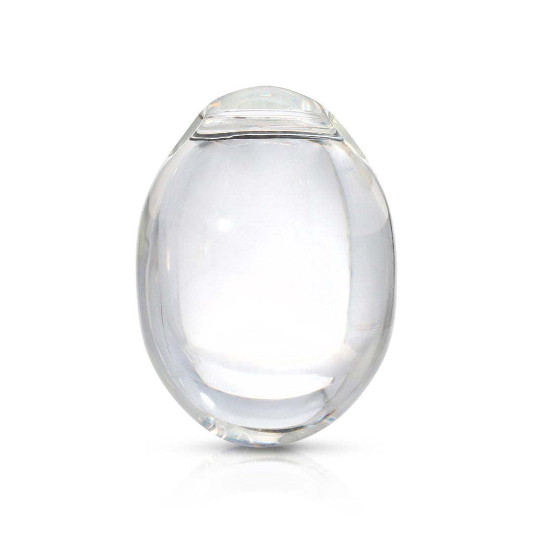 clear glass yoni egg